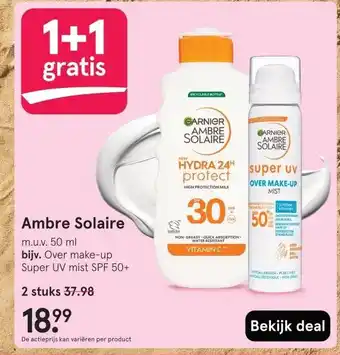 Etos Ambre Solaire aanbieding