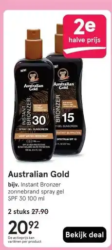 Etos Australian Gold aanbieding