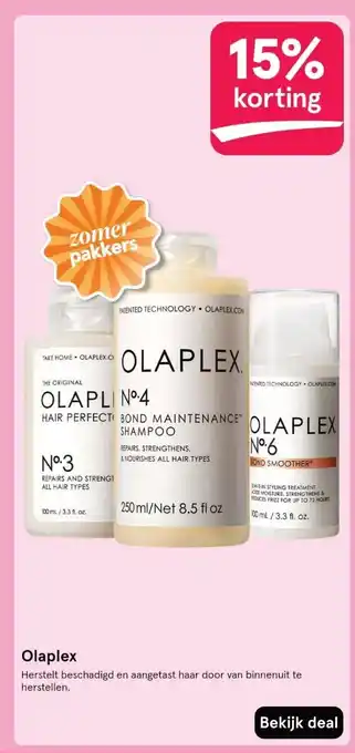 Etos Olaplex aanbieding