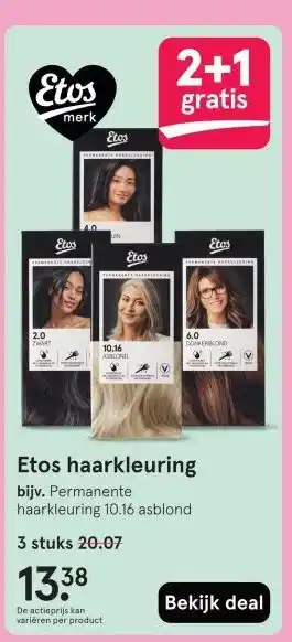 Etos Etos haarkleuring aanbieding