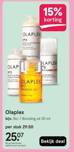 Etos Olaplex aanbieding