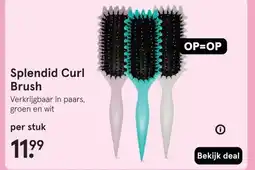 Etos Splendid Curl Brush aanbieding