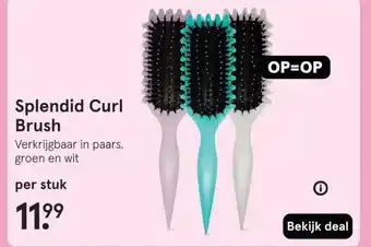 Etos Splendid Curl Brush aanbieding