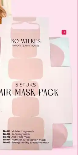 Etos Bo's Favourites 3 Haarmasker aanbieding