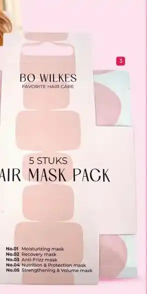 Etos Bo's Favourites 3 Haarmasker aanbieding