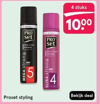 Etos Proset styling aanbieding