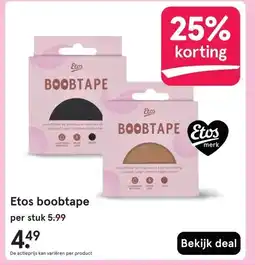 Etos Etos boobtape aanbieding