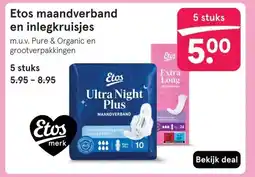 Etos Etos maandverband en inlegkruisjes aanbieding