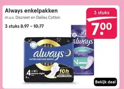 Etos Always enkelpakken aanbieding