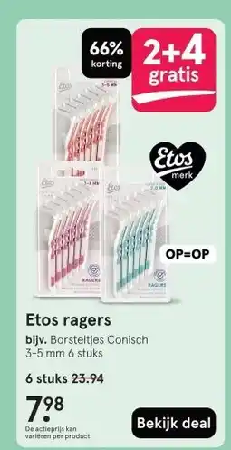 Etos Etos ragers aanbieding