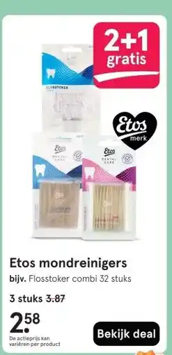 Etos Etos mondreinigers aanbieding