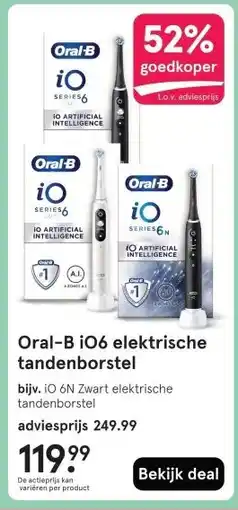 Etos Oral-B i06 elektrische tandenborstel aanbieding