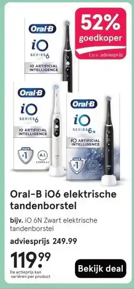 Etos Oral-B i06 elektrische tandenborstel aanbieding