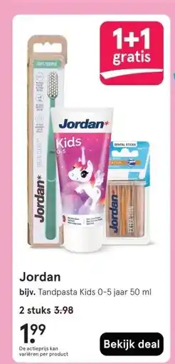 Etos Jordan aanbieding