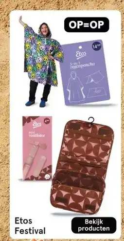 Etos Etos Festival aanbieding