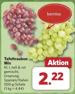 Combi Tafeltrauben Mix aanbieding