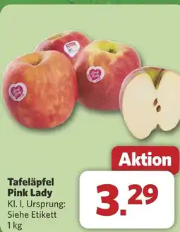 Combi Tafeläpfel Pink Lady aanbieding