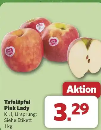 Combi Tafeläpfel Pink Lady aanbieding