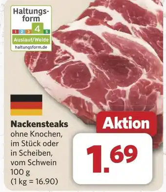 Combi Nackensteaks aanbieding