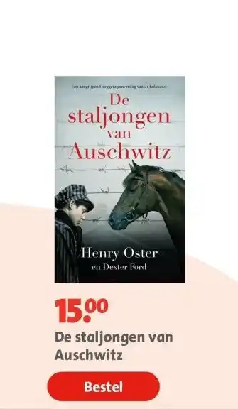 Bruna De staljongen van Auschwitz aanbieding