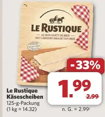 Combi Le Rustique Käsescheiben aanbieding