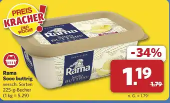 Combi Rama Sooo buttrig aanbieding