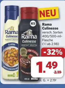 Combi Rama Culinesse aanbieding