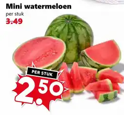 Coop Mini watermeloen aanbieding