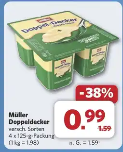 Combi Müller Doppeldecker aanbieding