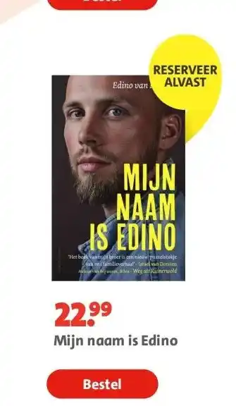 Bruna Mijn naam is Edino aanbieding