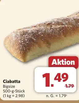 Combi Ciabatta aanbieding