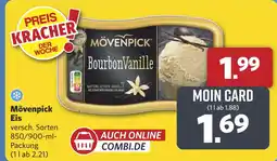 Combi Mövenpick Eis aanbieding
