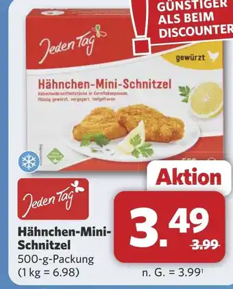Combi Hähnchen-Mini- Schnitzel aanbieding