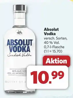Combi Absolut Vodka aanbieding
