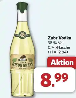 Combi Zubr Vodka aanbieding