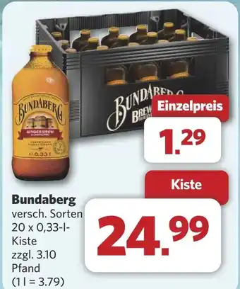 Combi Bundaberg aanbieding
