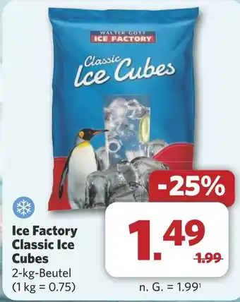 Combi Ice Factory Classic Ice Cubes aanbieding