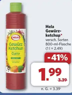 Combi Hela Gewürz- ketchup* aanbieding