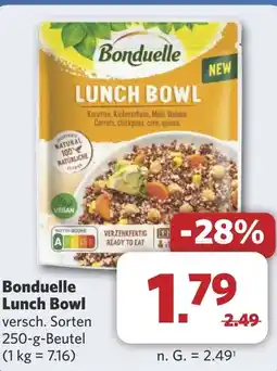 Combi Bonduelle Lunch Bowl aanbieding