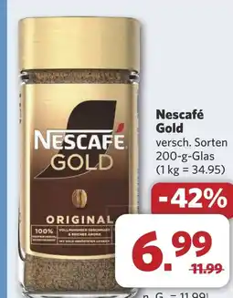 Combi Nescafé Gold aanbieding