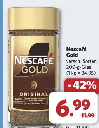 Combi Nescafé Gold aanbieding