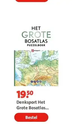 Bruna Denksport Het Grote Bosatlas Puzzelboek aanbieding