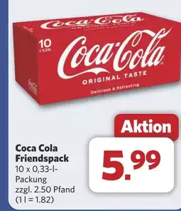Combi Coca Cola Friendspack aanbieding
