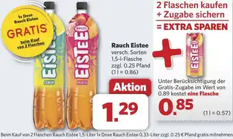 Combi Rauch Eistee aanbieding