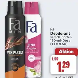 Combi Fa Deodorant aanbieding