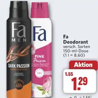 Combi Fa Deodorant aanbieding