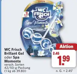 Combi WC Frisch Brillant Gel oder Spa Momente aanbieding