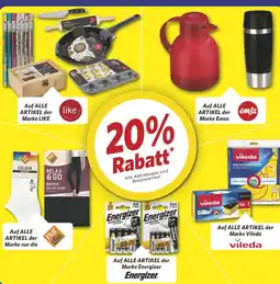 Combi 20% Rabatt* aanbieding