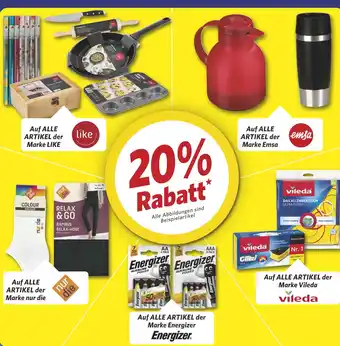 Combi 20% Rabatt* aanbieding