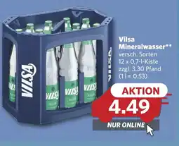 Combi Vilsa Mineralwasser aanbieding